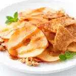 after school cinnamon apple nachos - featured image