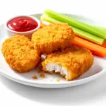 after school crispy baked chicken nuggets - featured image