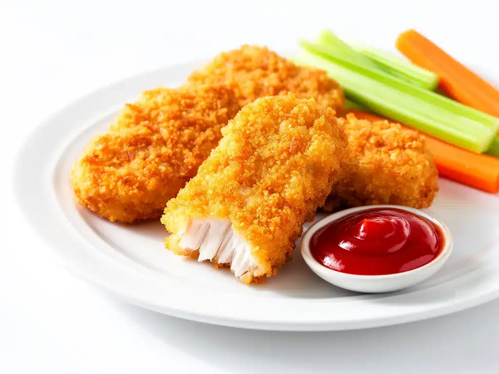 After School Crispy Baked Chicken Nuggets Easy Homemade Recipe 4 after school crispy baked chicken nuggets preparation steps