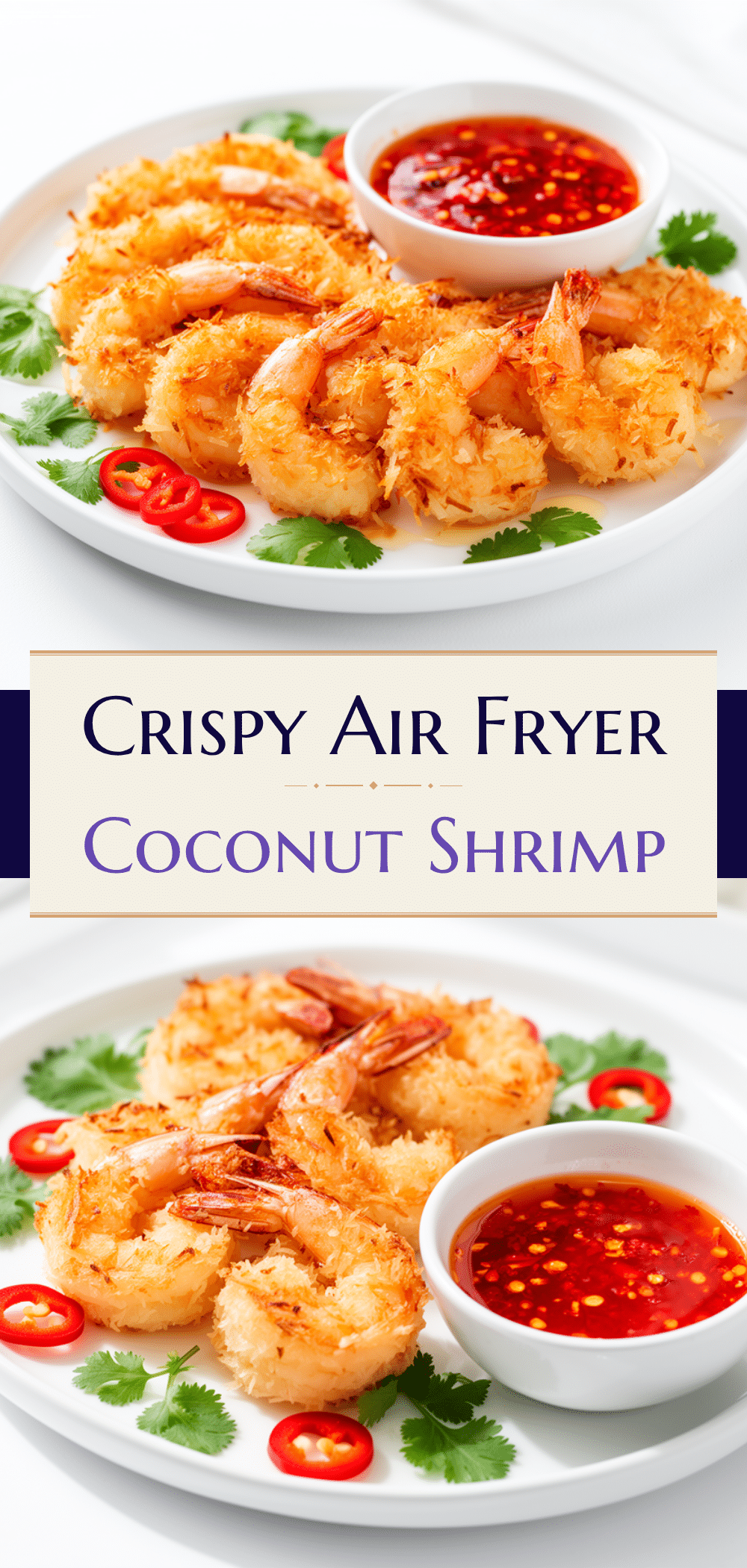 Air Fryer Coconut Shrimp Recipe Easy Batch Cooking with Sweet Chili Sauce 5 air fryer coconut shrimp recipe