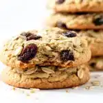 Back to School Oatmeal Raisin Lunchbox Cookies - featured image