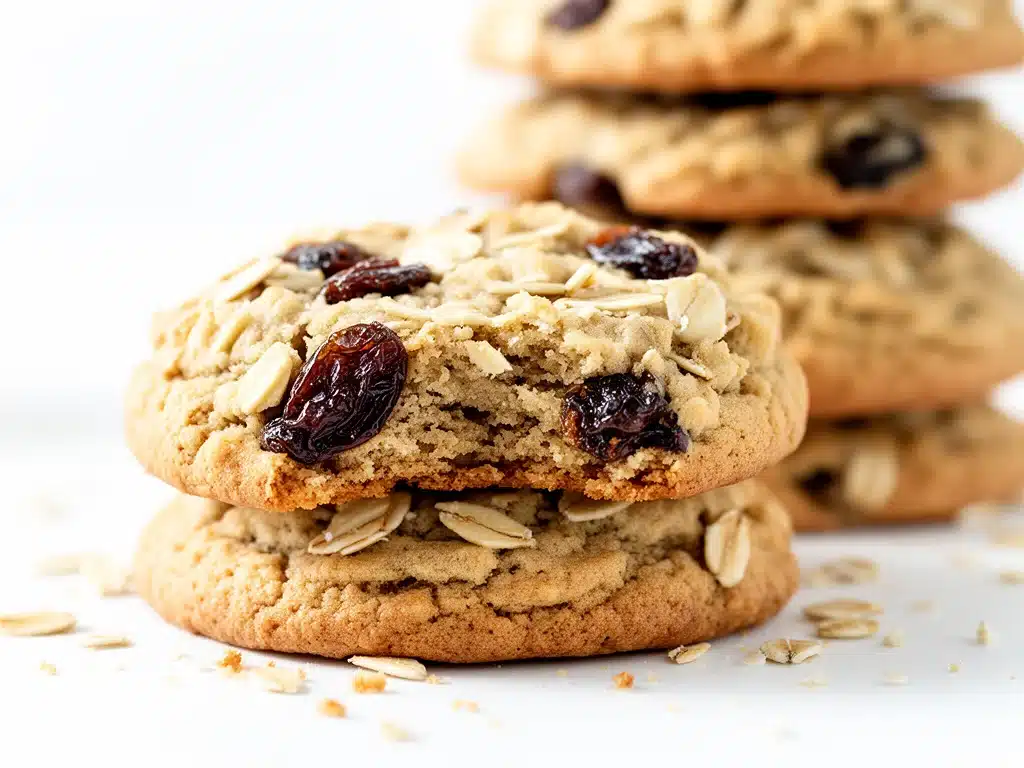 Back to School Oatmeal Raisin Lunchbox Cookies - featured image