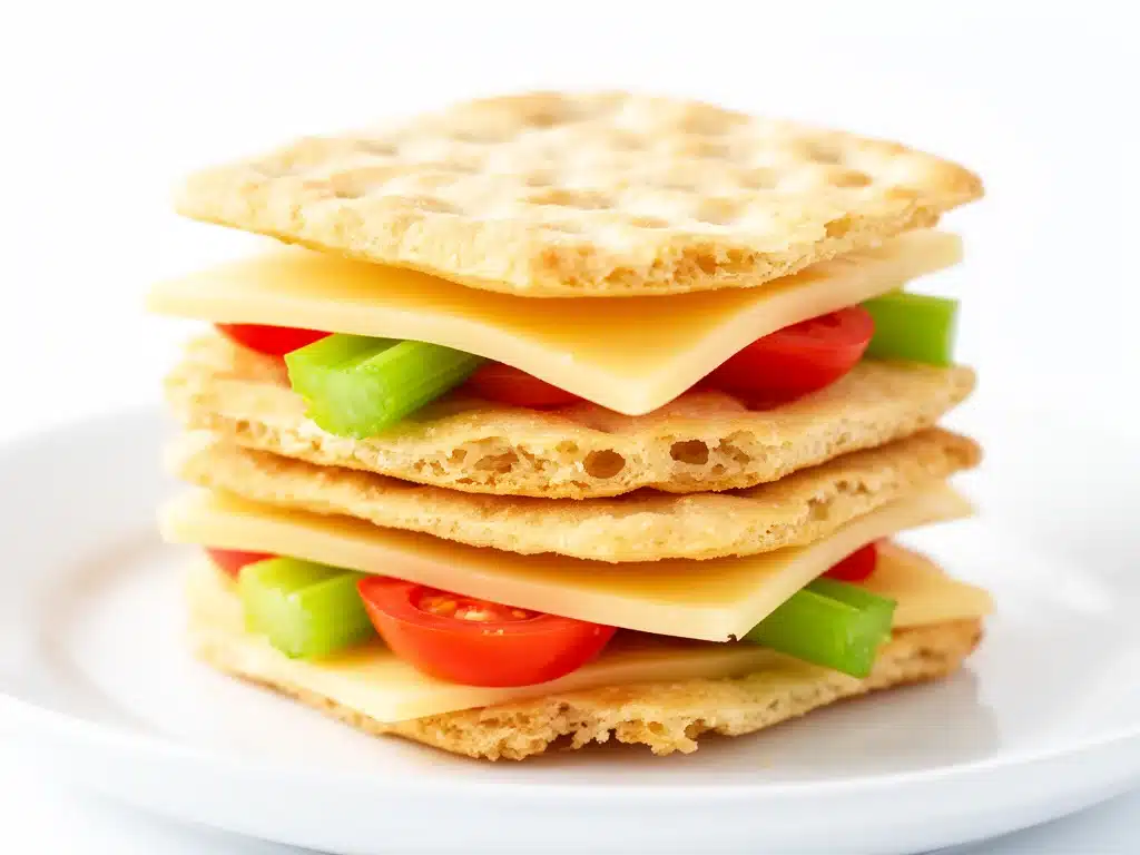 cheese and cracker stackers - featured image