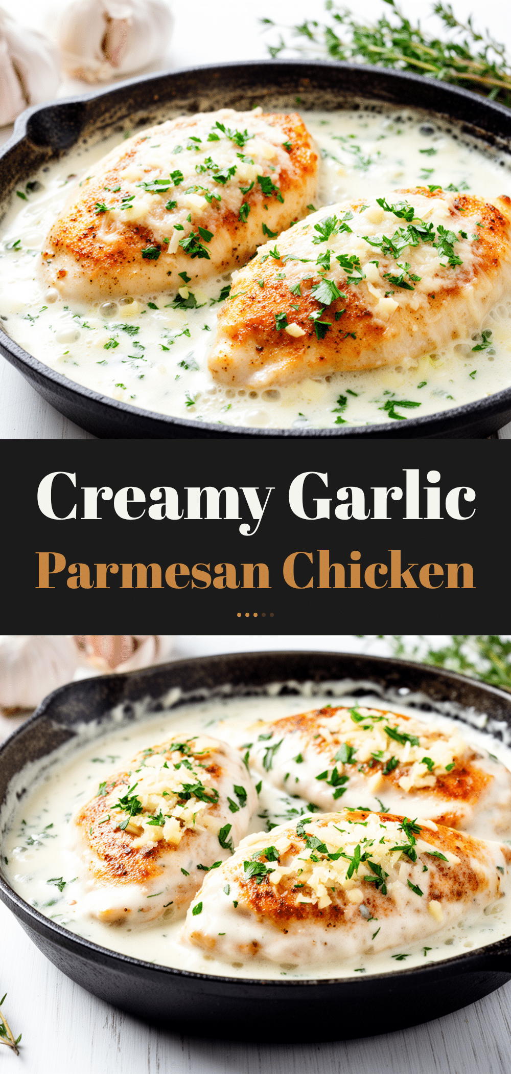 Creamy Garlic Parmesan Chicken Recipe Easy 30-Minute Weeknight Dinner 5 creamy garlic parmesan chicken recipe