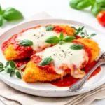 crispy air fryer chicken Parmesan - featured image