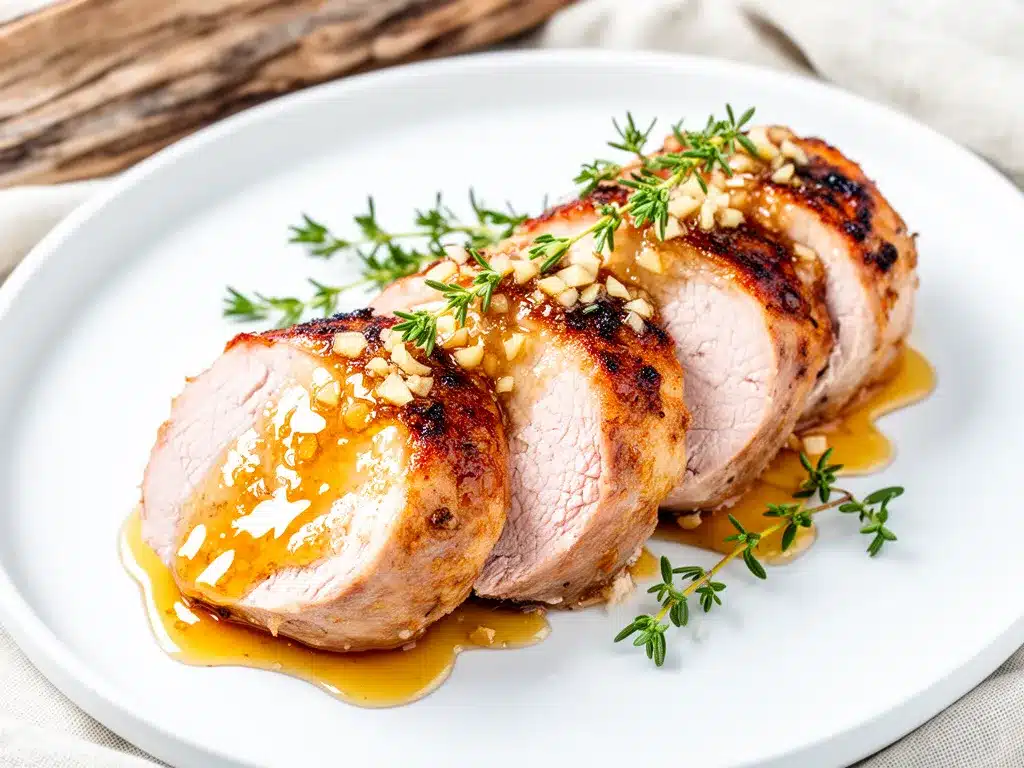 Honey Garlic Glazed Pork Tenderloin Recipe Easy Made with Simple Ingredients 4 honey garlic glazed pork tenderloin preparation steps