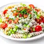 Labor Day Bacon Ranch Pasta Salad - featured image