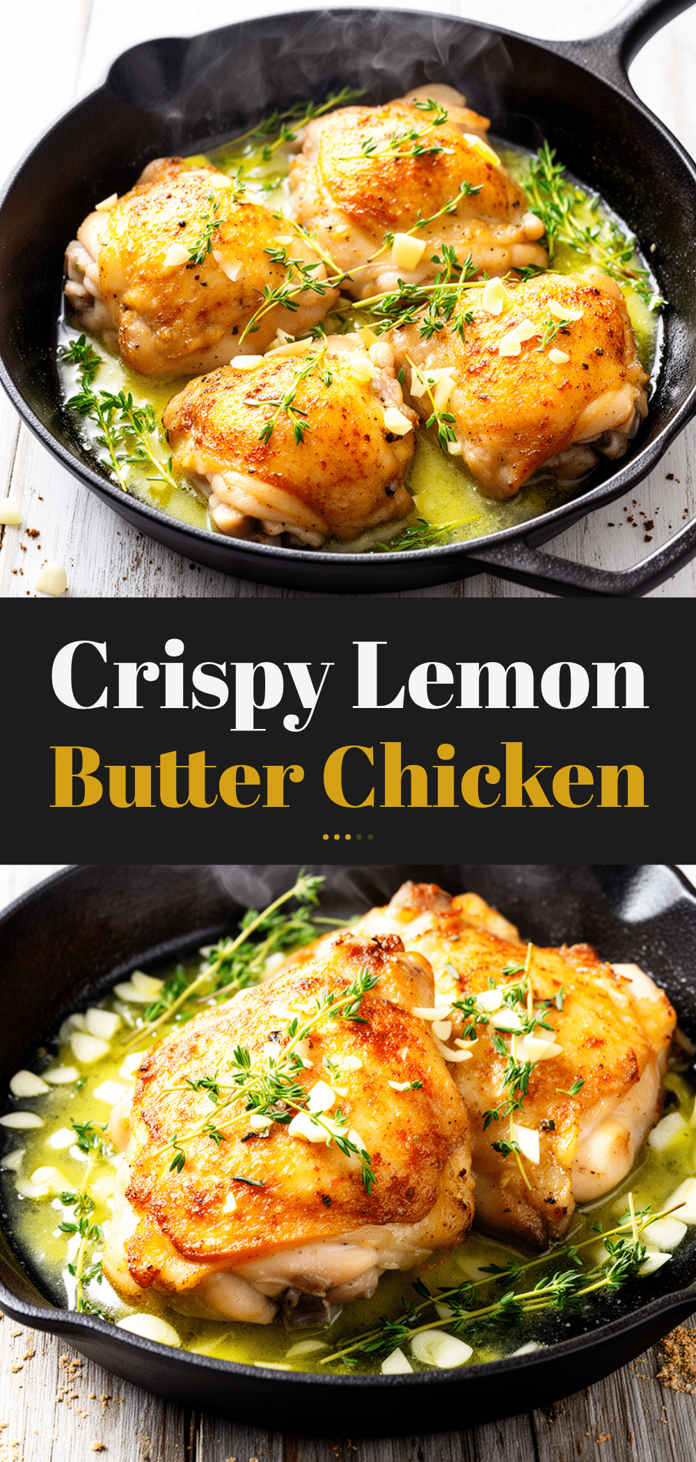 Lemon Garlic Butter Chicken Thighs Easy Recipe for Busy Weeknights 5 lemon garlic butter chicken thighs recipe