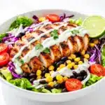 loaded southwest chicken salad - featured image