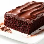 moist chocolate sheet cake - featured image