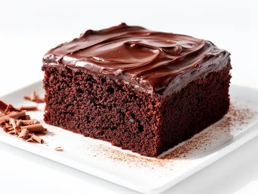 Moist Chocolate Sheet Cake Recipe with Easy Fudge Frosting Everyone Loves 4 moist chocolate sheet cake preparation steps