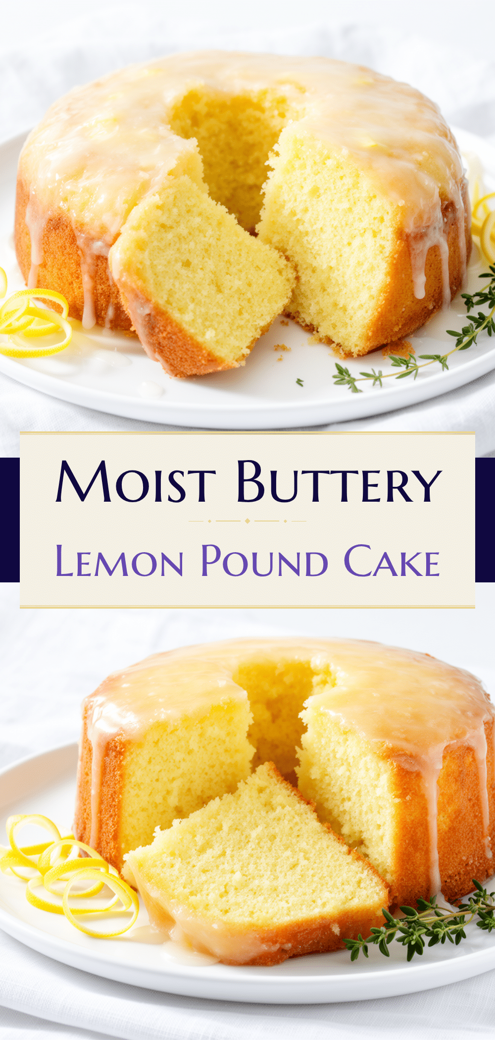 Moist Lemon Pound Cake Recipe with Sweet Glaze Your Family Will Love 5 moist lemon pound cake recipe
