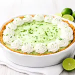 no bake key lime pie - featured image