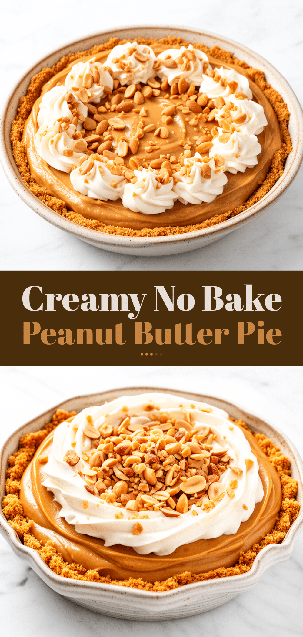 No Bake Peanut Butter Pie Recipe Easy 5-Ingredient Family Favorite 5 no bake peanut butter pie recipe