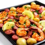 Sheet Pan Cajun Shrimp Boil - featured image