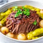 slow cooker Mississippi pot roast - featured image