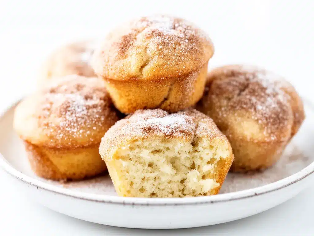 Soft Cinnamon Sugar Donut Muffins Recipe Easy 5-Ingredient Homemade Treats to Make on Repeat 4 soft cinnamon sugar donut muffins preparation steps