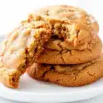 soft maple brown sugar cookies - featured image