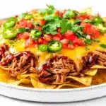 tailgate pulled pork nachos - featured image