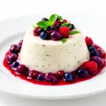 vanilla bean panna cotta - featured image