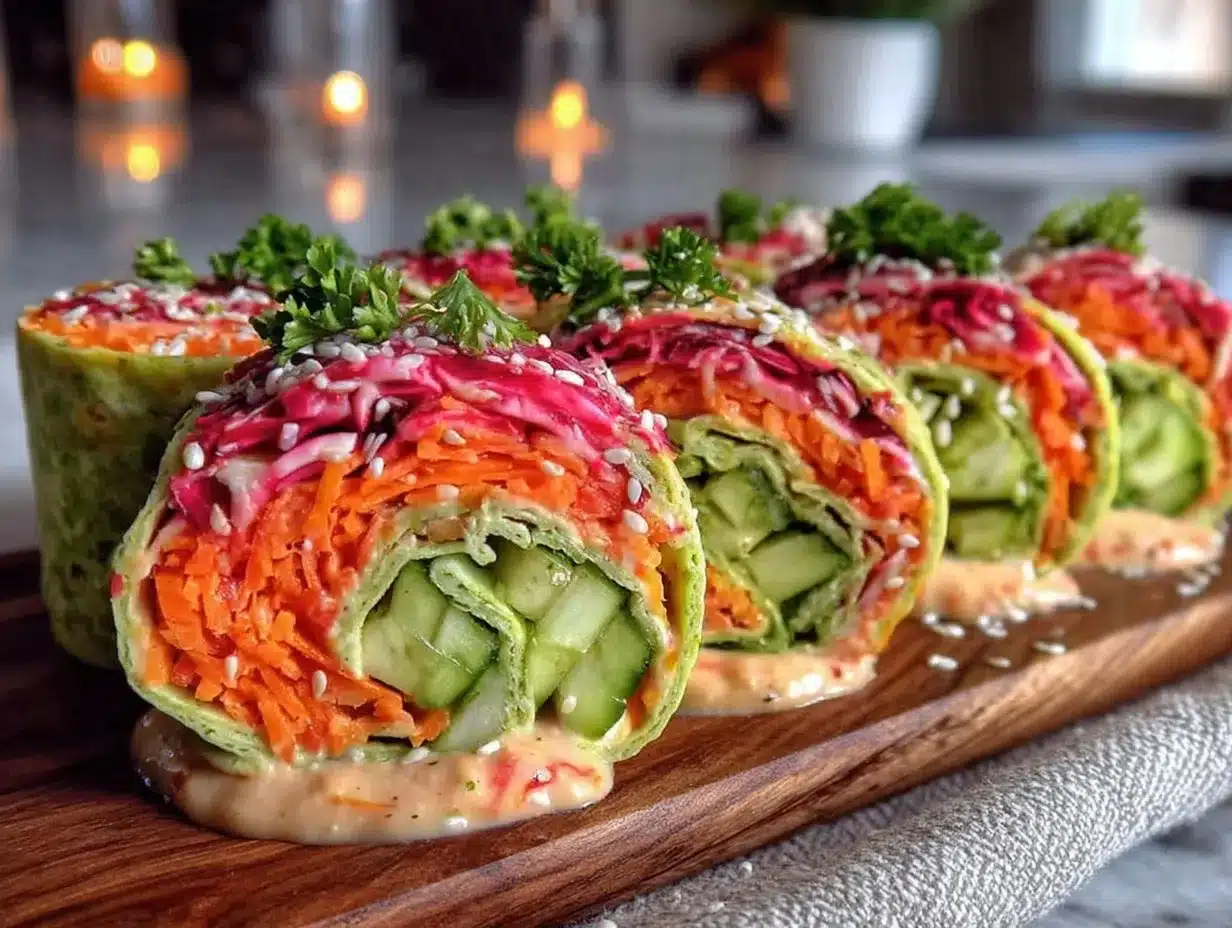 Back to School Rainbow Veggie Wraps with Hummus: Easy 5pm Dinner 4 back to school rainbow veggie wraps with hummus preparation steps