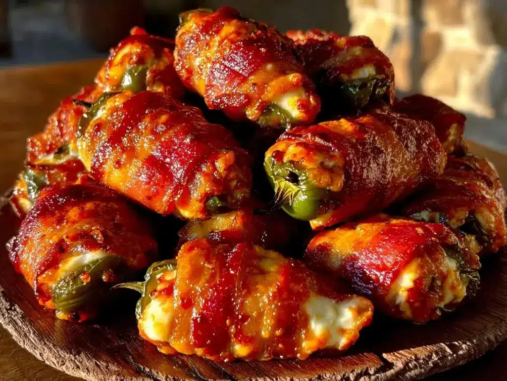 bacon wrapped jalapeno poppers - featured image