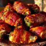 bacon wrapped jalapeno poppers - featured image