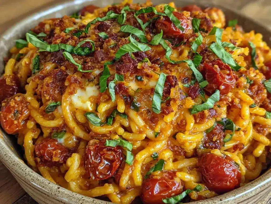 baked feta pasta - featured image