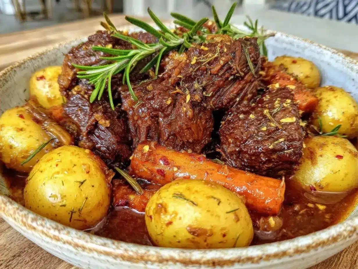 Classic Beef Pot Roast: Easy One-Pot Meal for Busy Weeknights 4 beef pot roast preparation steps