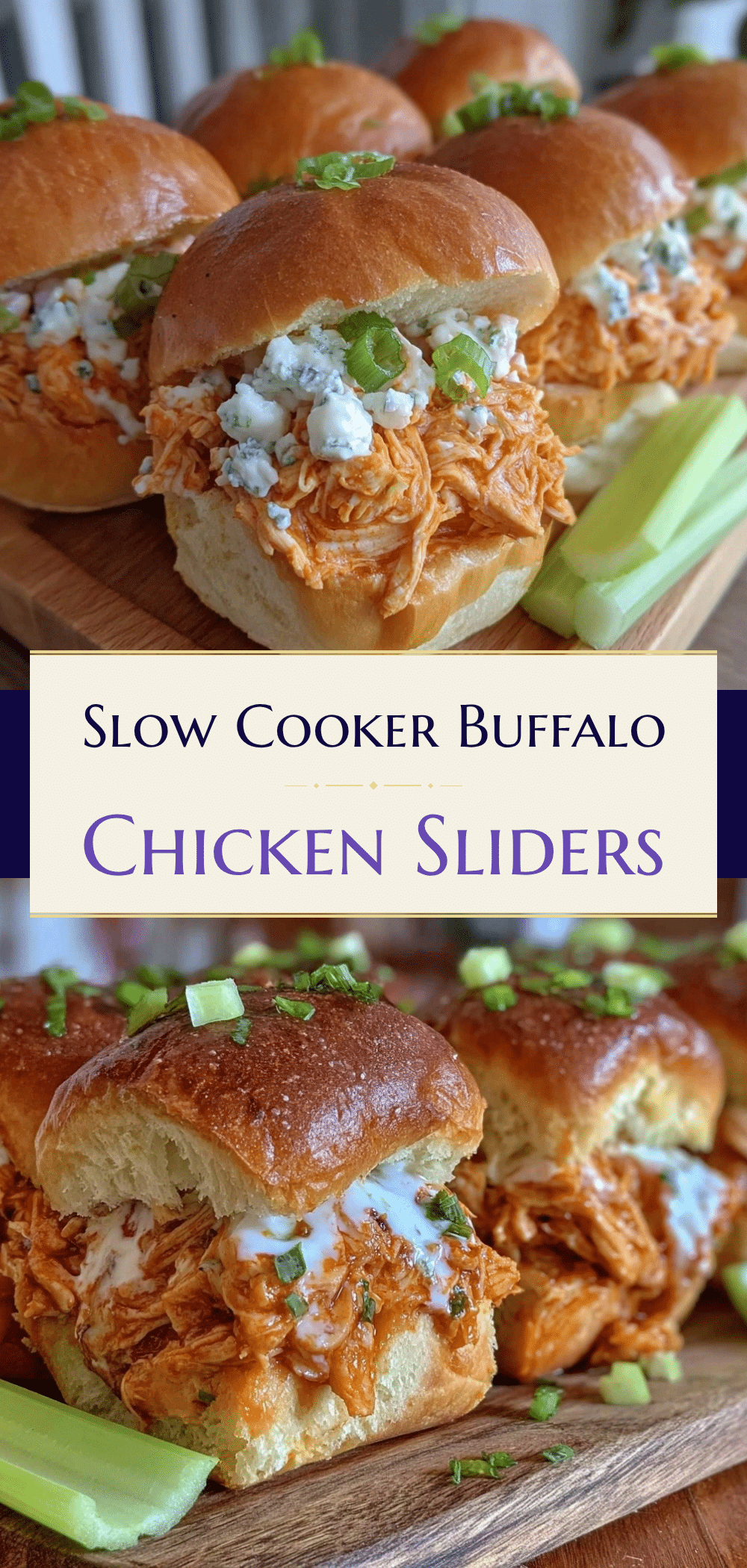 Football Sunday Slow Cooker Buffalo Chicken Sliders: Easy 10-Min Prep 5 buffalo chicken sliders recipe