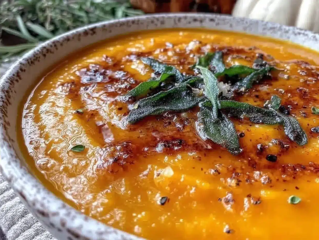 Butternut Squash Soup: Easy 1-Pan Weeknight Dinner 4 butternut squash soup preparation steps