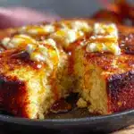 cast iron skillet cornbread - featured image