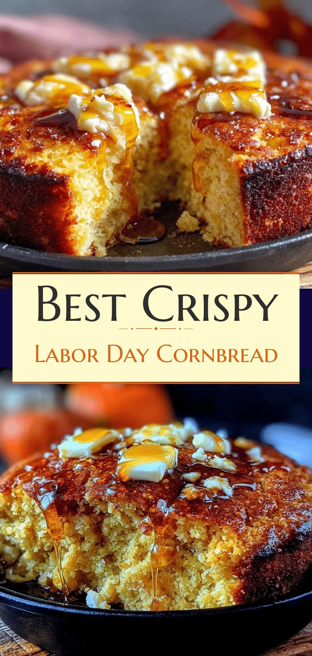 Labor Day Cast Iron Skillet Cornbread: The 5PM Win 5 cast iron skillet cornbread recipe