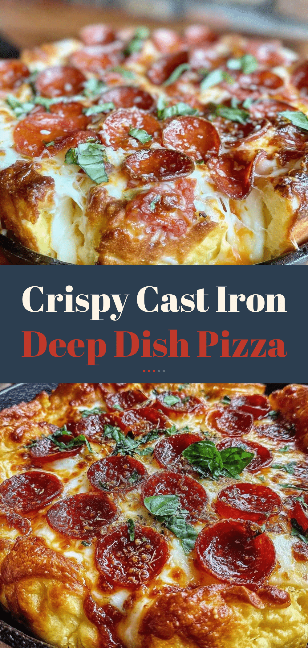 Cast Iron Skillet Deep Dish Pizza: 5pm Dinner Win 5 cast iron skillet deep dish pizza recipe