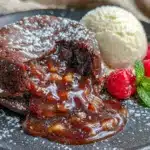 chocolate lava cake - featured image