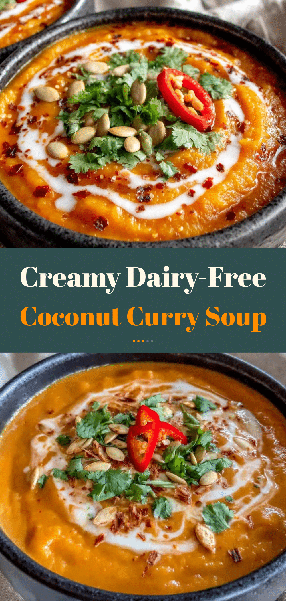 Dairy-Free Coconut Curry Butternut Squash Soup: 5pm Win 5 coconut curry butternut squash soup recipe