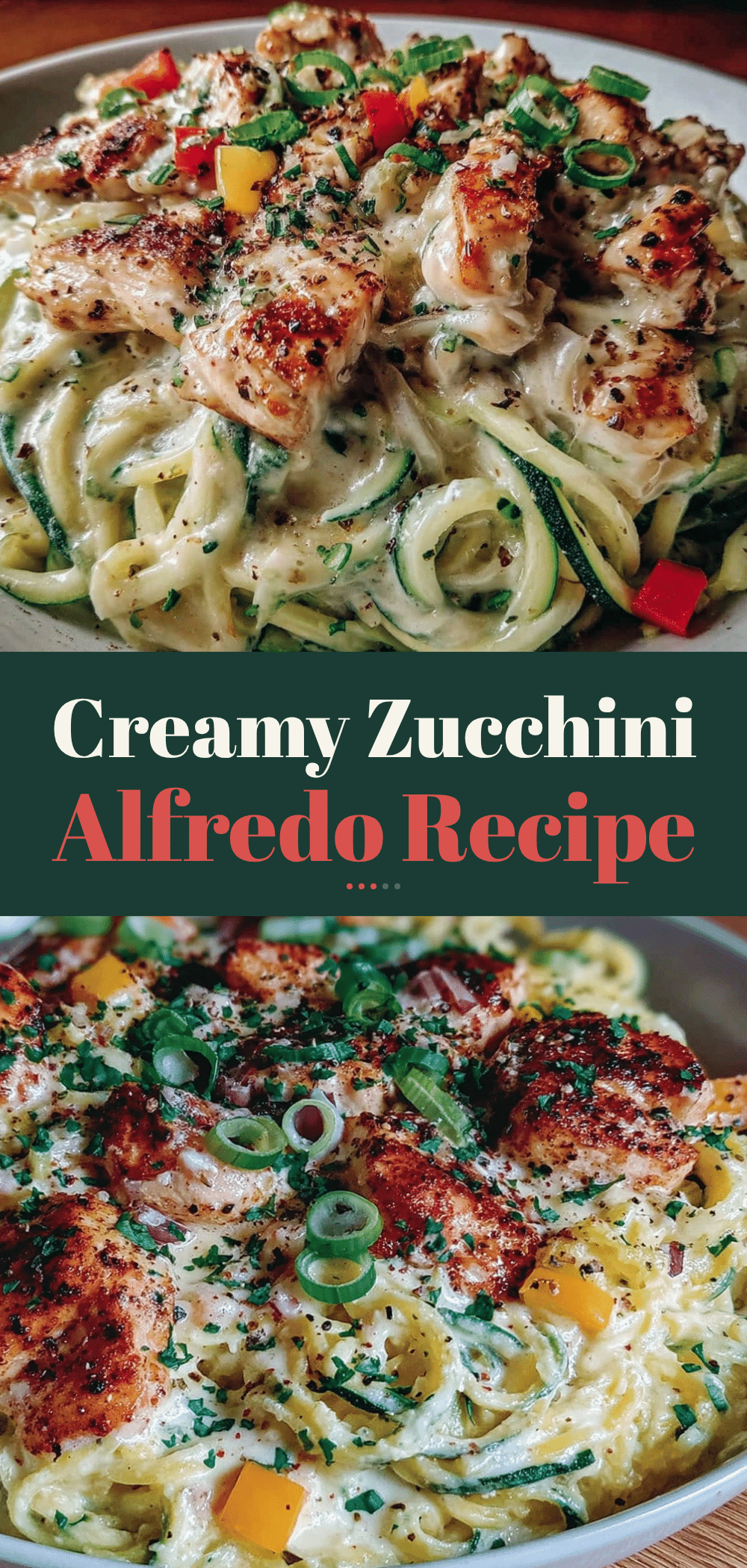 Diabetic-Friendly Zucchini Noodle Chicken Alfredo: Easy 1-Pan Weeknight Dinner 5 diabetic-friendly zucchini noodle chicken alfredo recipe