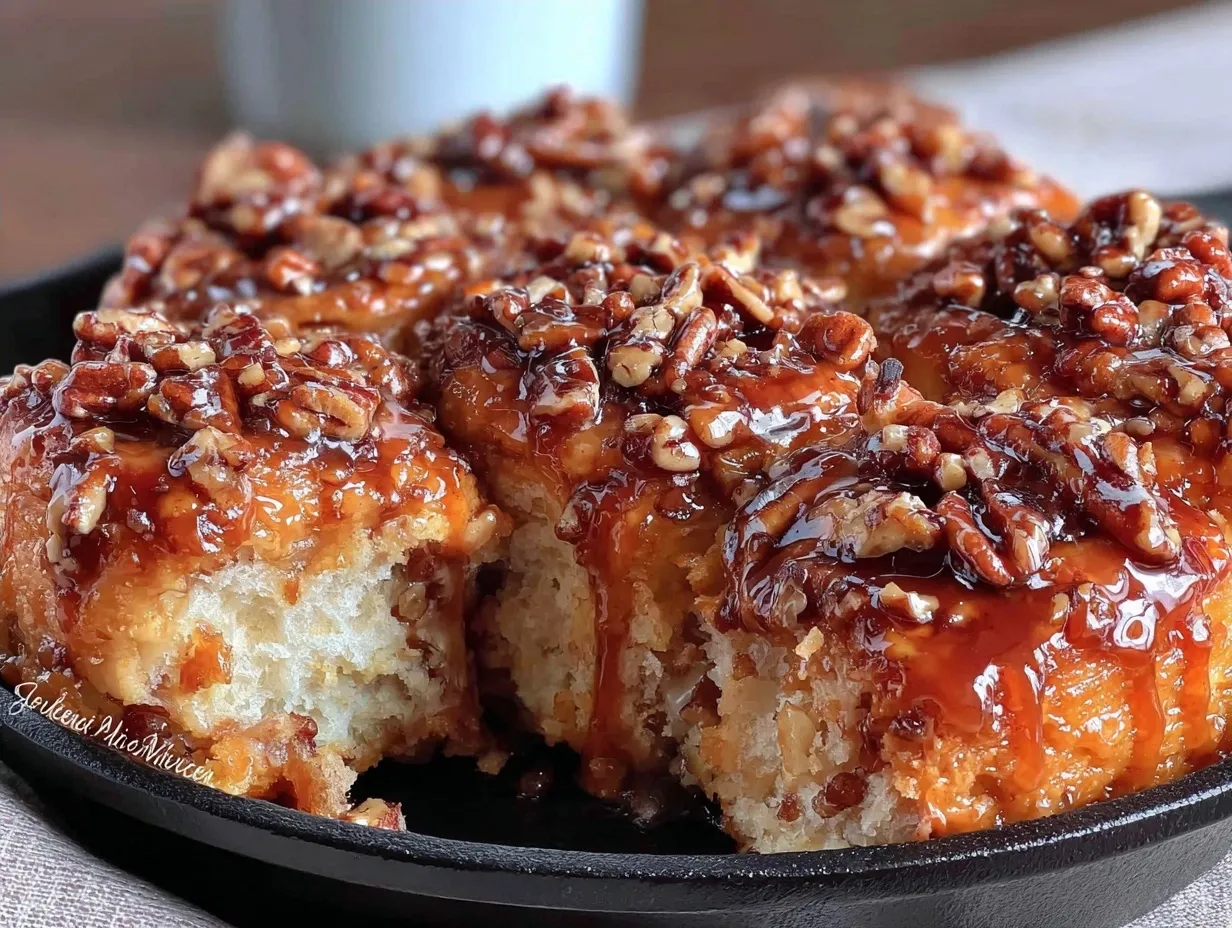 Fall Maple Pecan Sticky Buns: Easy 1-Bowl Dinner 4 fall maple pecan sticky buns preparation steps