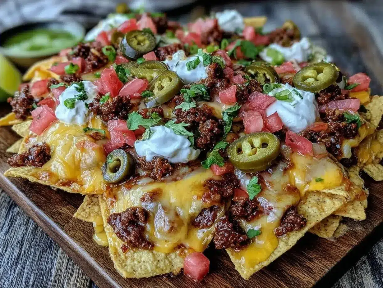 Football Party Loaded Nacho Supreme: 5pm Dinner 4 Football Party Loaded Nacho Supreme preparation steps