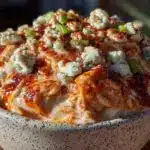football tailgate buffalo chicken dip - featured image