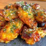 Football Tailgate Garlic Parmesan Chicken Wings - featured image