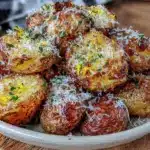 garlic herb roasted potatoes - featured image