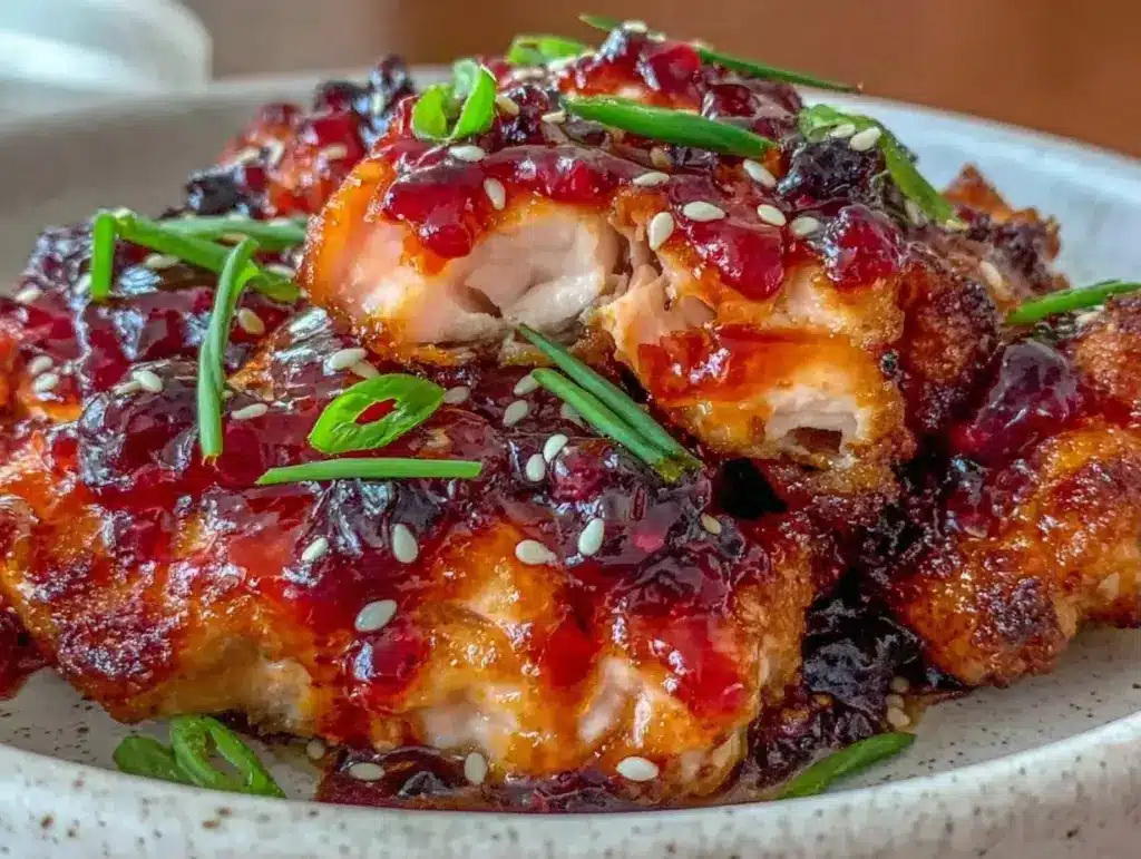 gochujang honey glazed salmon - featured image