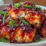 gochujang honey glazed salmon - featured image