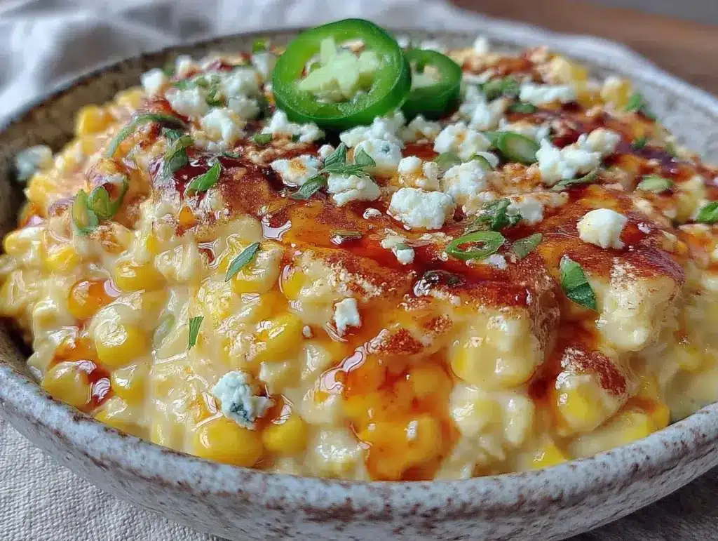 grilled elote street corn dip - featured image