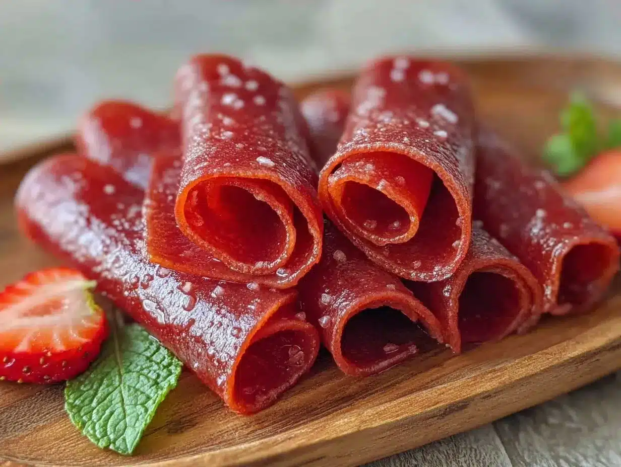 Back to School Homemade Fruit Roll-Ups: Easy 5pm Snack 4 homemade fruit roll-ups preparation steps
