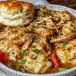 homestyle chicken and dumplings - featured image