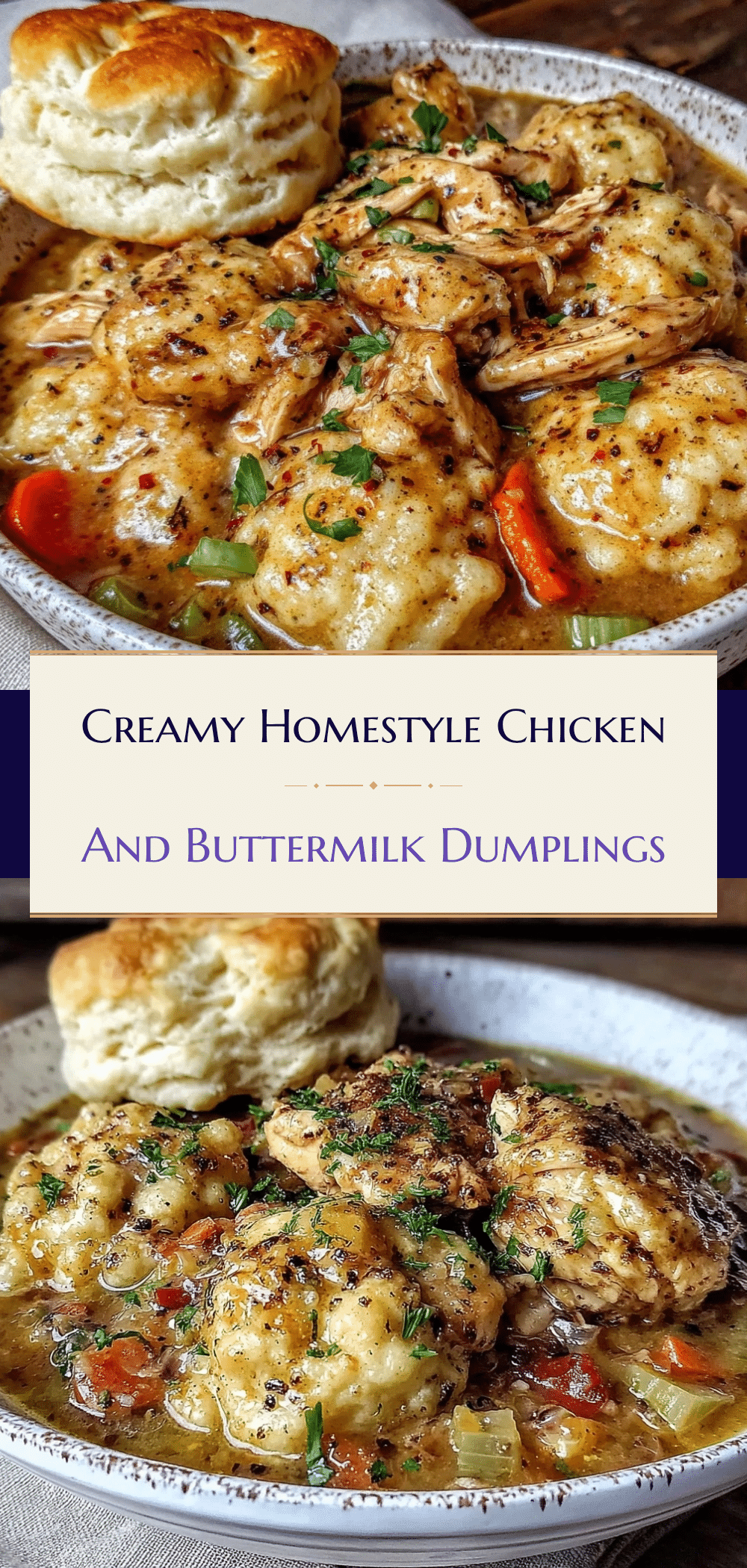 Homestyle Chicken and Dumplings: Best One-Pan Weeknight Meal 5 homestyle chicken and dumplings recipe