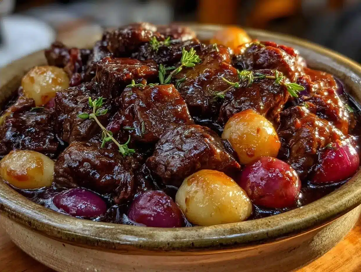 Instant Pot Beef Bourguignon: 5pm Dinner Hack 4 Instant Pot beef bourguignon preparation steps