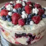 Labor Day Berry Trifle - featured image